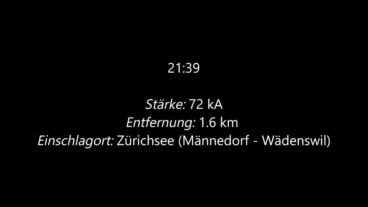 Sound of Positive Lightning / Gewitter 01.07.2020