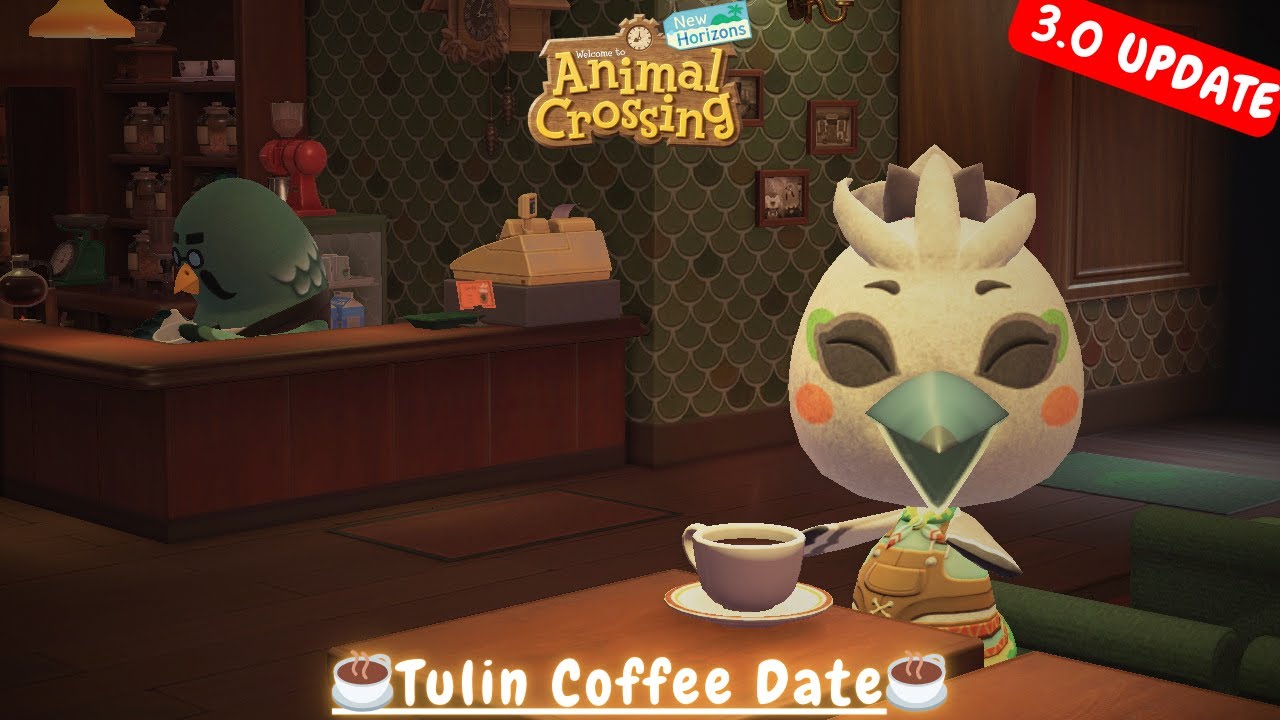 ACNH 3.0 UPDATE ~ Tulin Coffee Date (No Commentary)