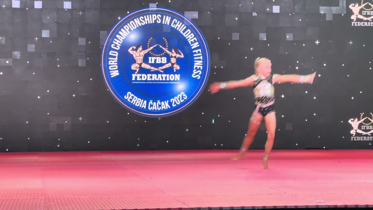 Mistrzyni Świata w World Championships in Children fitness Serbia 2023