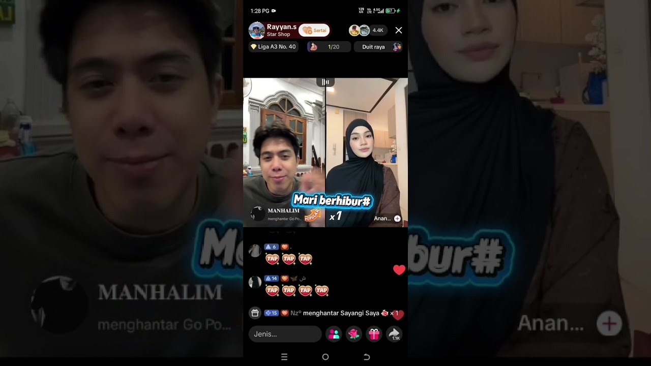 Live santai/Pk lawak..rayyans/ananda/khaidir/doyok/suzyaming#😂😂😂