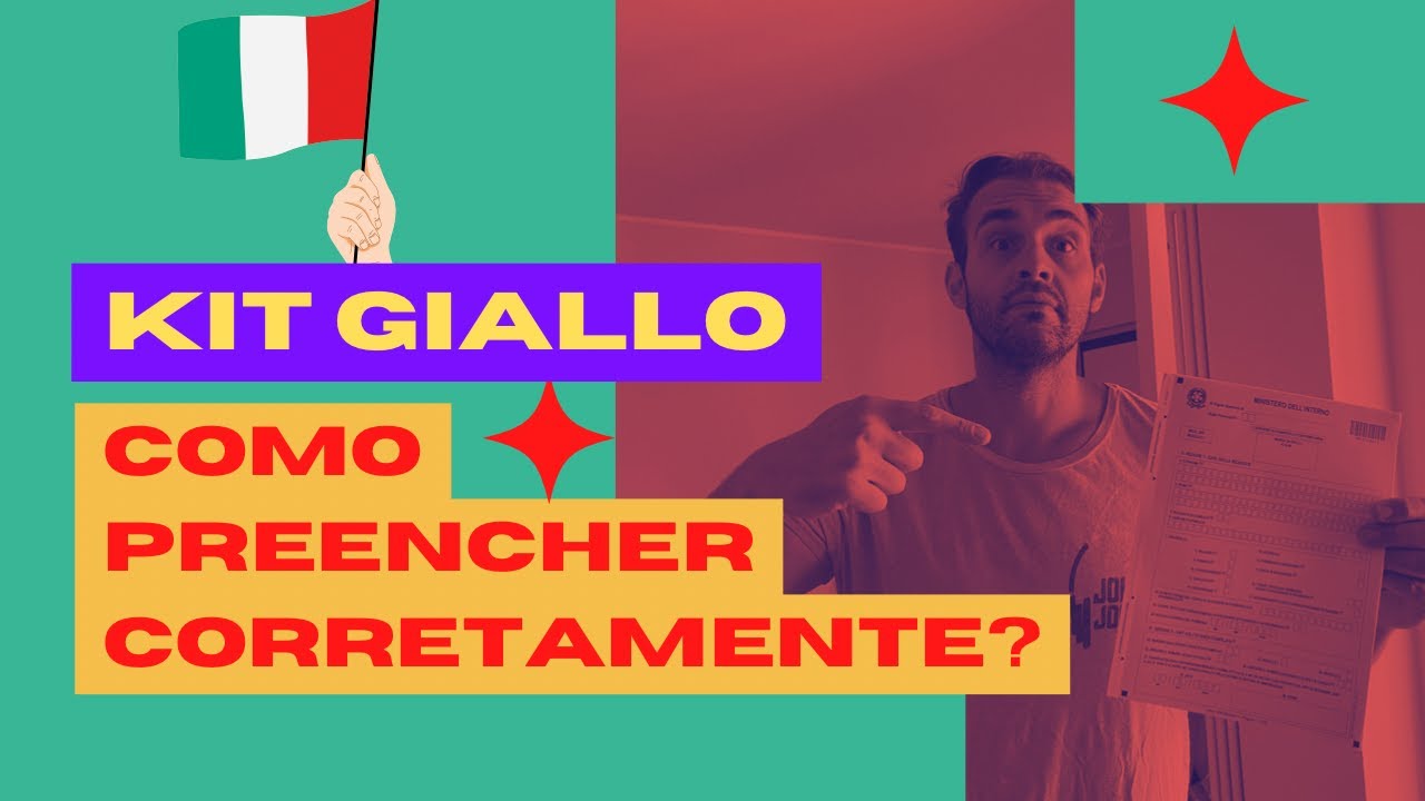 COMO PREENCHER O PERMESSO PARA CÔNJUGE. COMO PREENCHER O KIT GIALLO? CARTA OU PERMESSO DI SOGGIORNO?