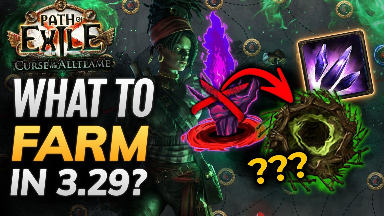 [PoE 3.29] BEST FARM Strats in 3.29? - Atlas Strats & New Changes - Path of Exile