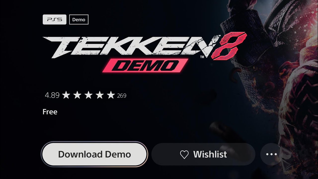 How to download Tekken 8 DEMO PS5