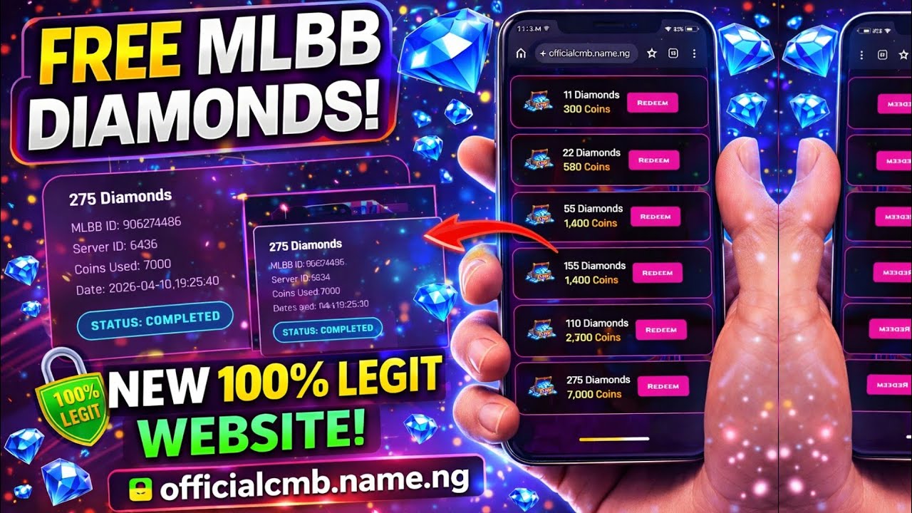 Как получить бесплатные алмазы в Mobile Legends в 2026 году (новый метод) 100% легально и работае...