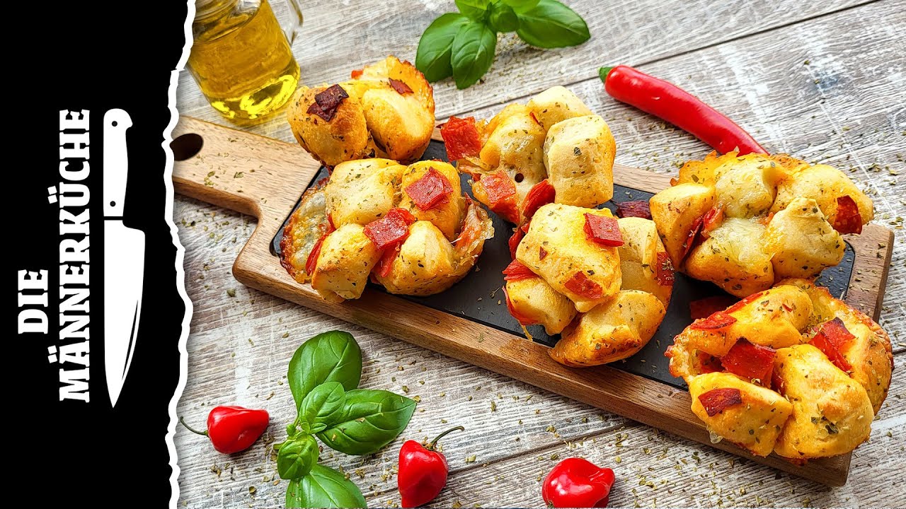 Schnelle Pizza-Muffins. Warum kannte ich dieses Rezept nicht eher?