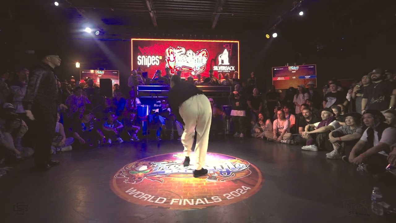 SALAH VS EUN G - POPPING TOP 16  -FREESTYLE SESSIONS 2024