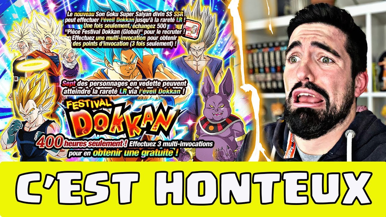 ENTRE BUG ET VOLE DE LUCK ... J'INVOQUE ENCORE SUR VEGETTO PUI LR ! DOKKAN BATTLE