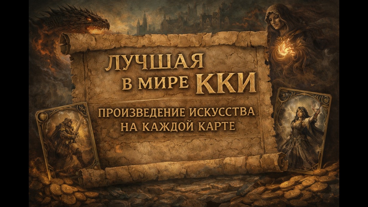 Обзор Sorcery: contested realm. Совмещает лучшее из Берсерка, Magic: The Gathering и других кки