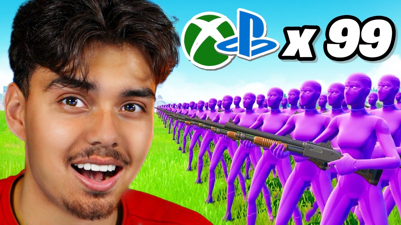 Ik speelde een CONSOLE ONLY TOERNOOI.. (fortnite)