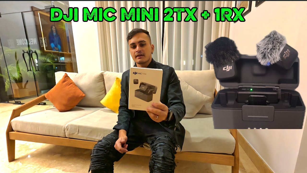 Распаковка DJI Mic Mini 2Tx+1Rx для видеоблогинга и создания контента. С участием @vipershady #dj...