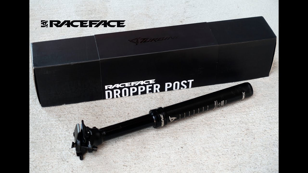 Raceface Turbine Dropper Post - Quick Review, Install, vs 9point8 Fall Line