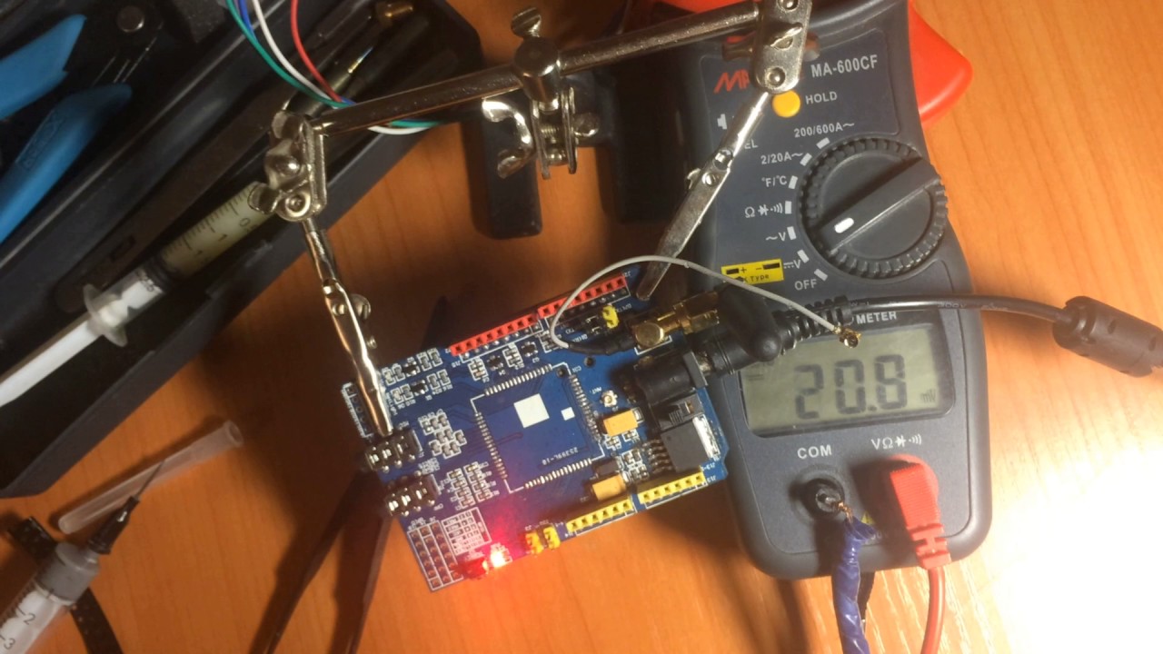 Попытка оживить старый sim900 shield. и немного распаковки