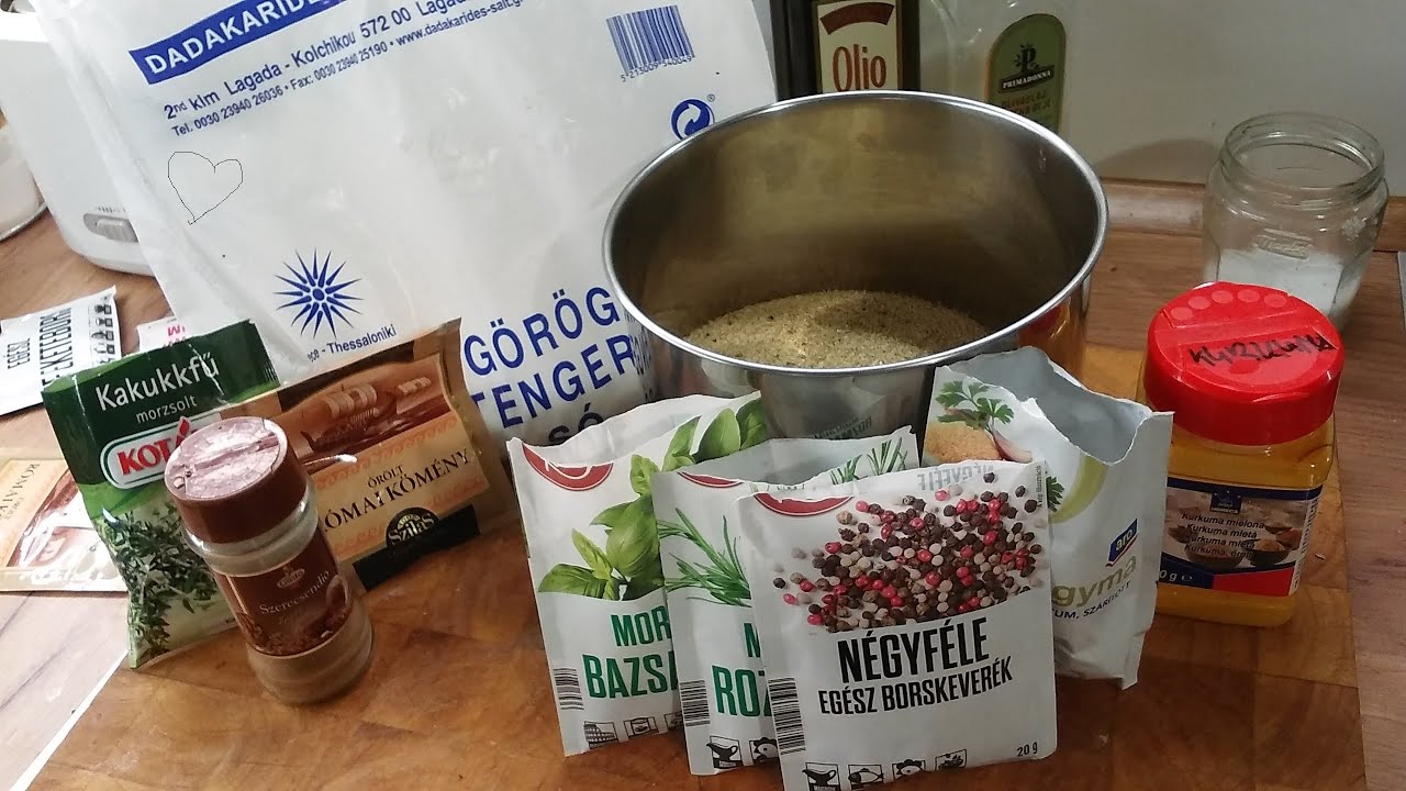 &Iacute;gy k&eacute;sz&iacute;ts h&aacute;zilag fűszers&oacute;t :-) ezt most s&uuml;lt h&uacute;sokhoz k&eacute;sz&iacute;tettem :-)