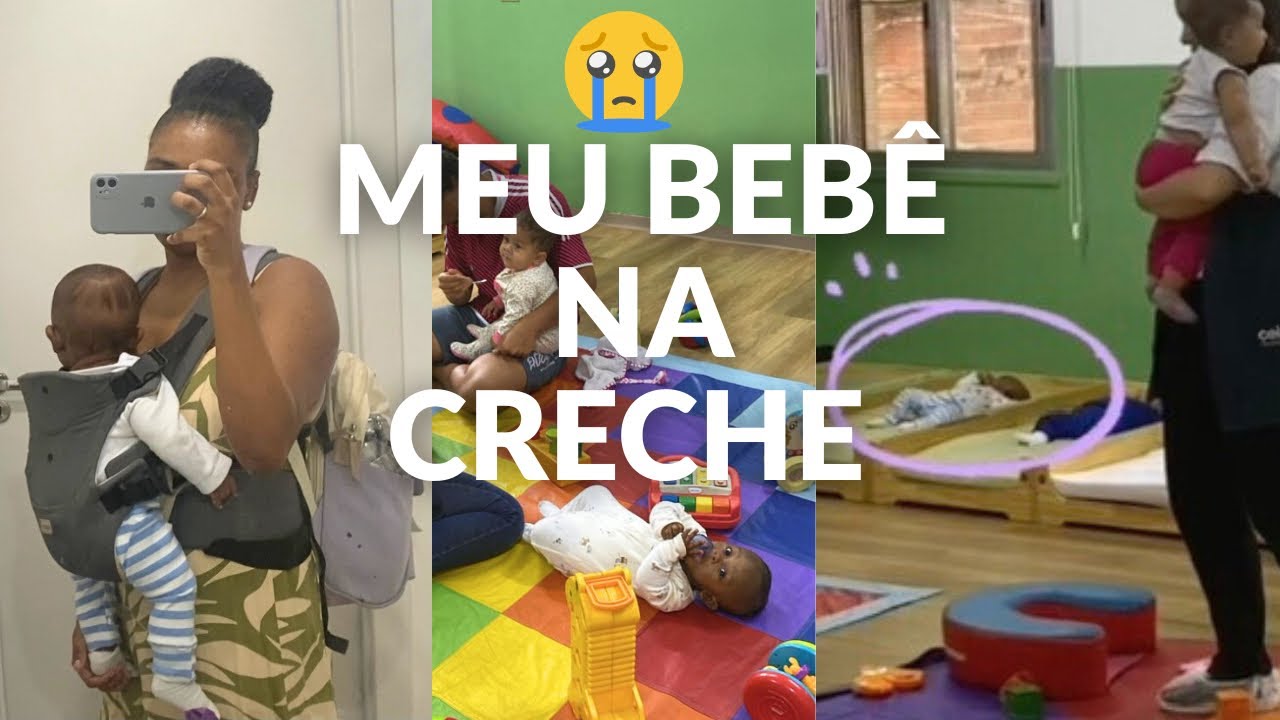 Rotina levando meu bebê para a creche | Como está sendo a adaptação
