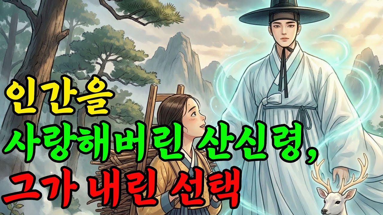 인간을 사랑해버린 산신령, 그가 내린 선택ㅣ옛날이야기ㅣ야담 ㅣ전설 ㅣ수면동화 ㅣ민담