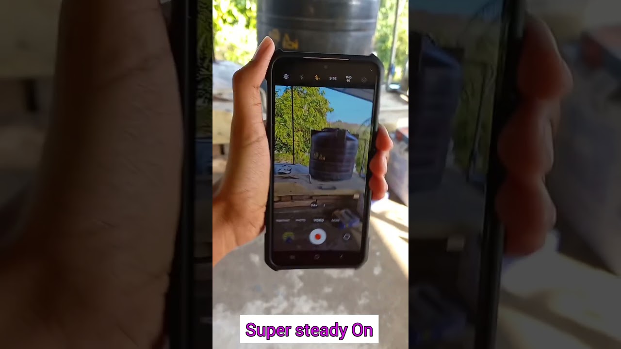 Samsung Galaxy S23 Super steady video mode test.