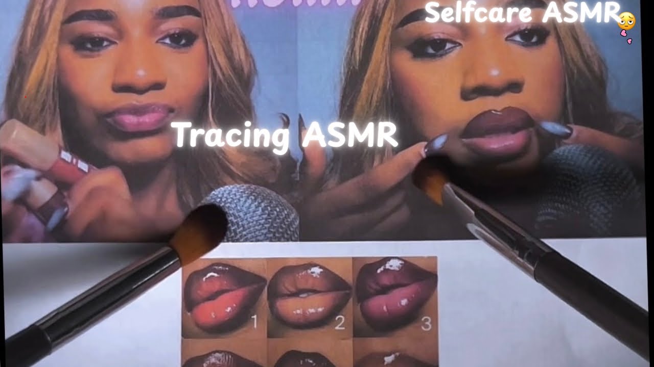 ASMR-Tracing my thumbnail until you subscribe/Extreme tingles/Slow sift whispers/Rain☺️