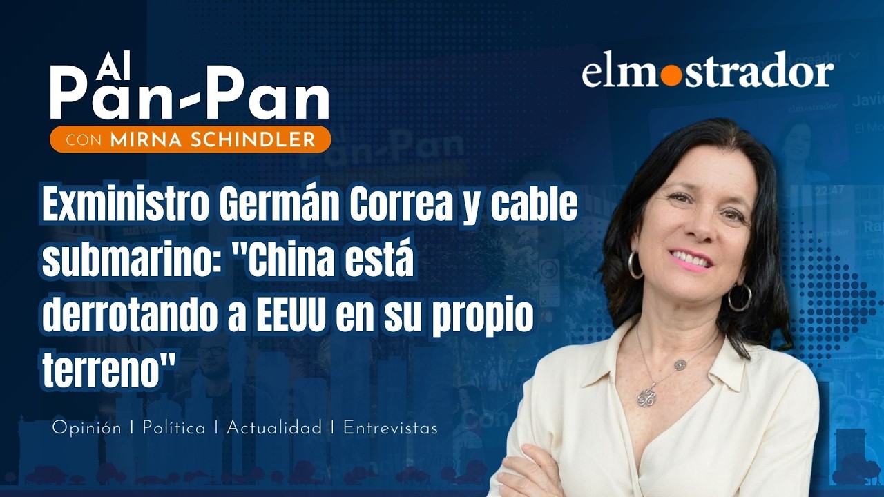 Exministro Germán Correa y cable submarino: 