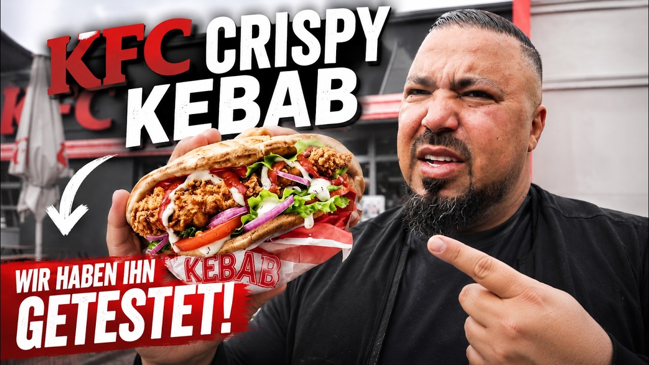 KFC verkauft jetzt D&ouml;ner?! Crispy Kebab im Test