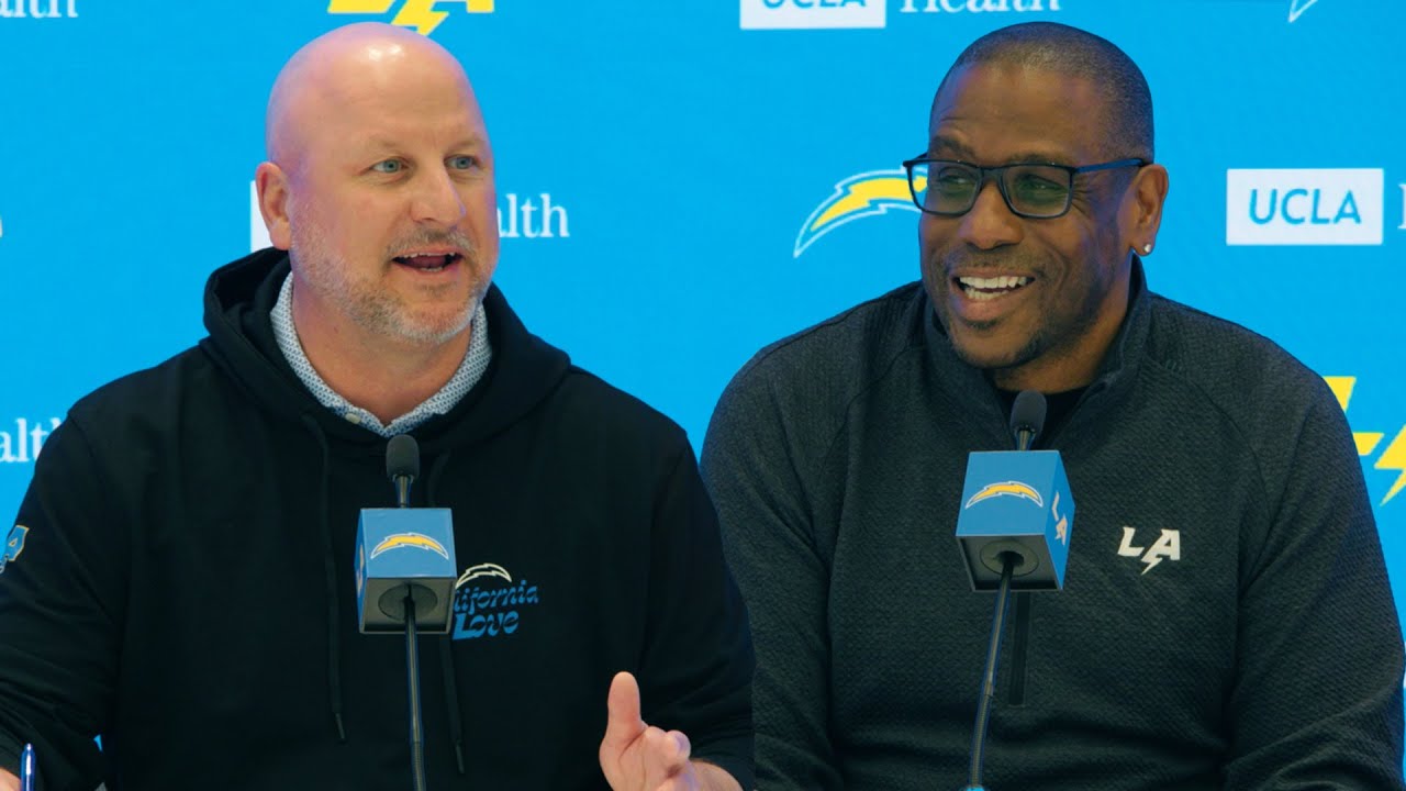 Joe Hortiz & Chad Alexander Pre-Draft Press Conference 2025 | LA Chargers