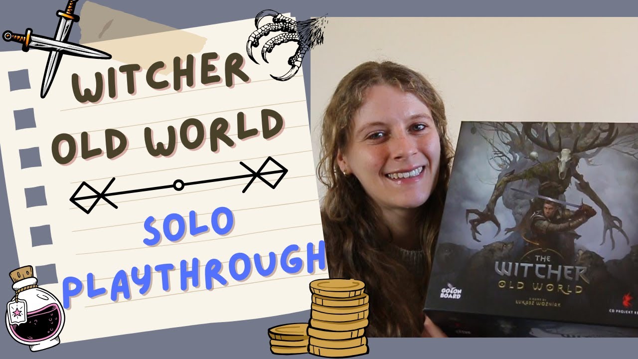 The Witcher Old World | Прохождение в одиночку (базовая игра).