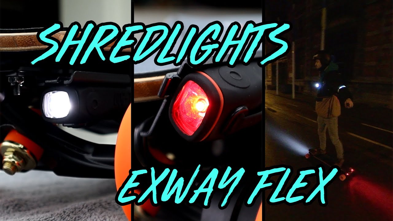 Mounting SHREDLIGHTS on EXWAY FLEX