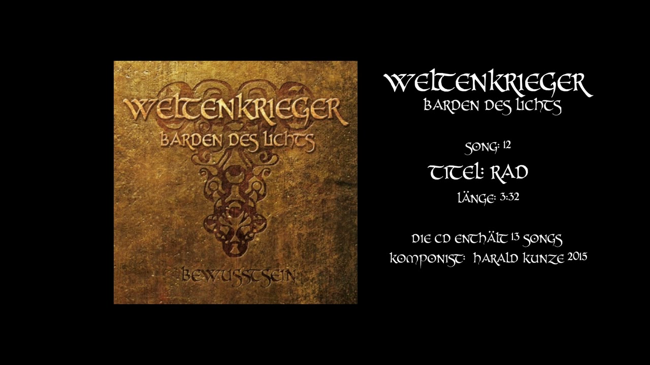 Weltenkrieger - Barden des Lichts Album 