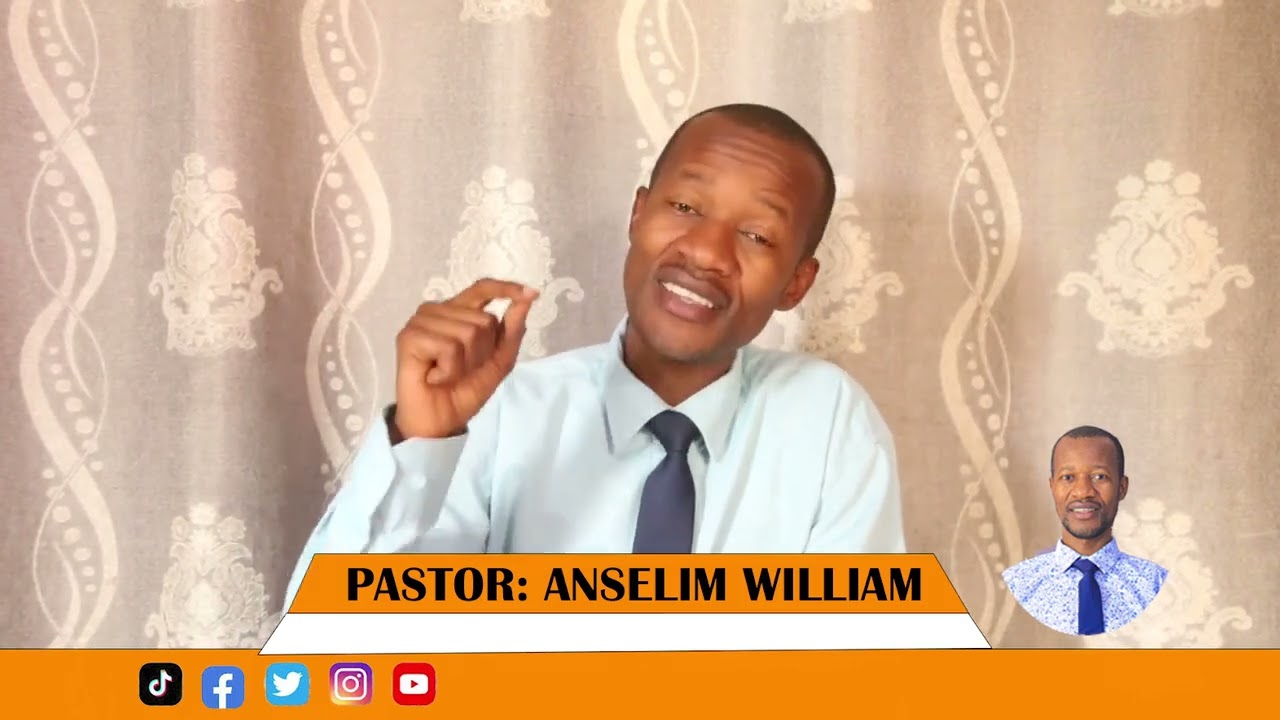 FAHAMU SADAKA TATU ZINAZO MKAMILISHA MTU-PASTOR:ANSELIM WILLIAM