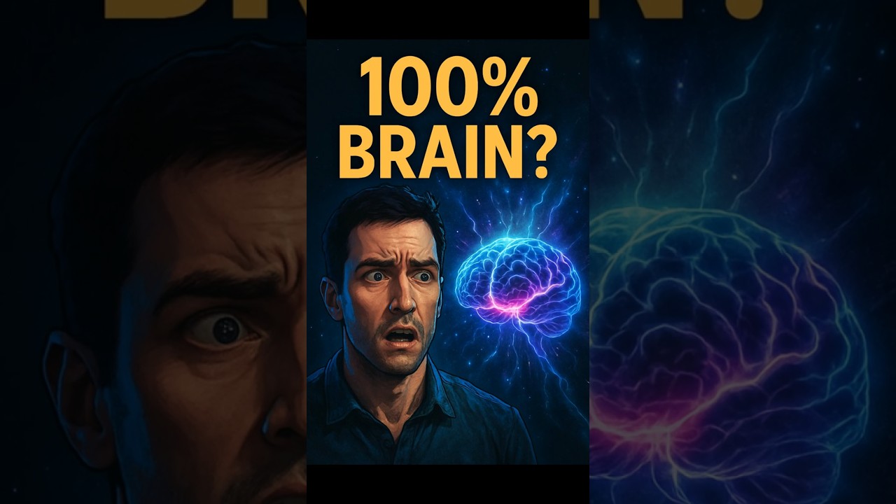 What If You Could Use 100% of Your Brain? 🧠⚡