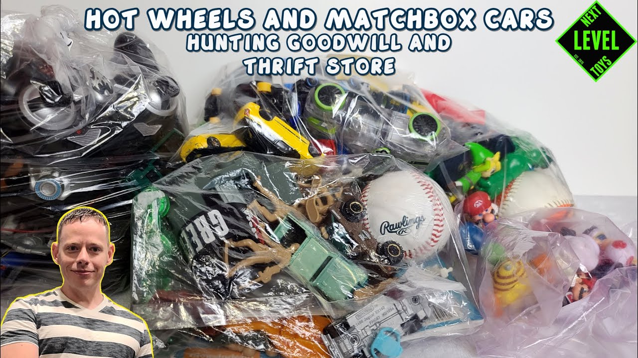 HOT WHEELS AND MATCHBOX HUNTING AT THRIFT STORE AND GOODWILL