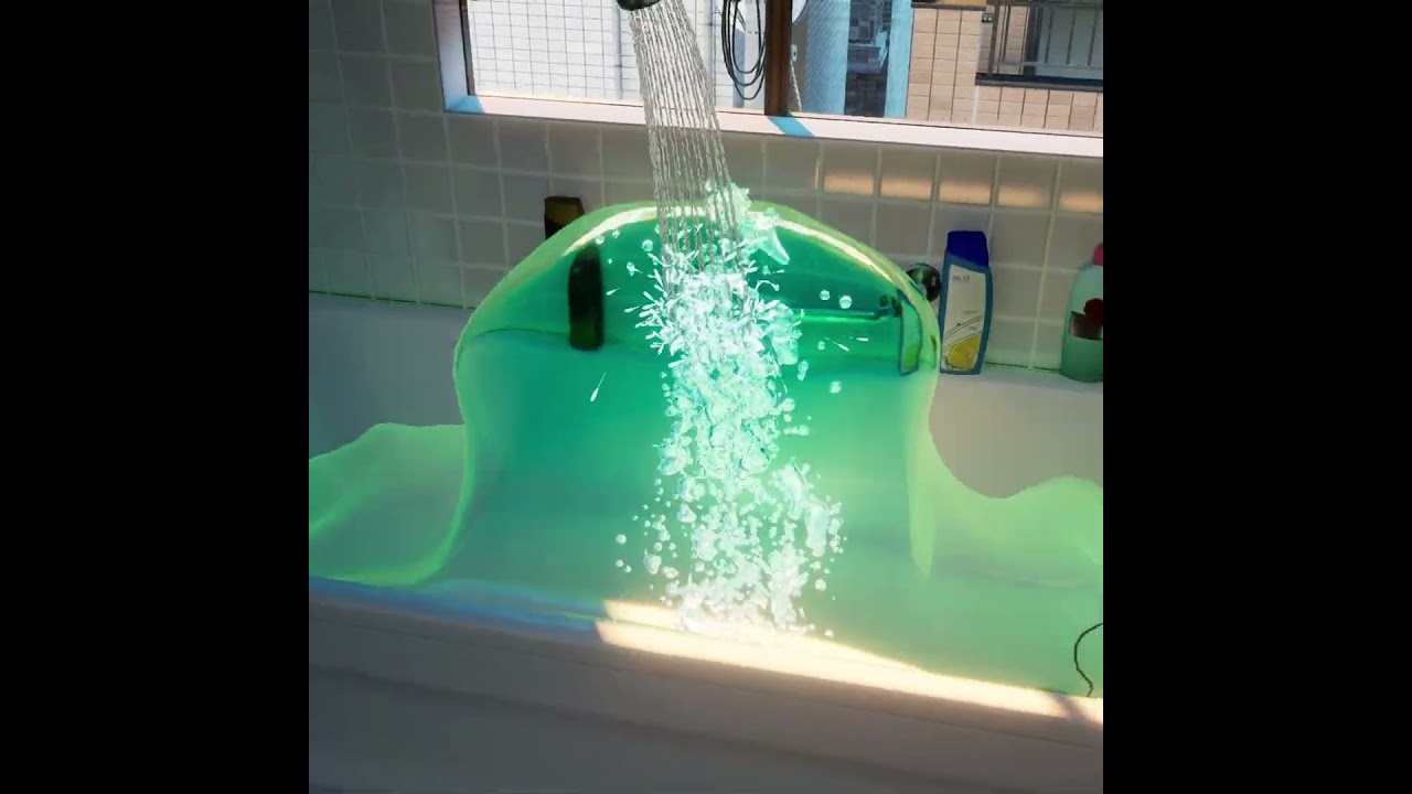 I made a physically correct slime simulator. Part 1