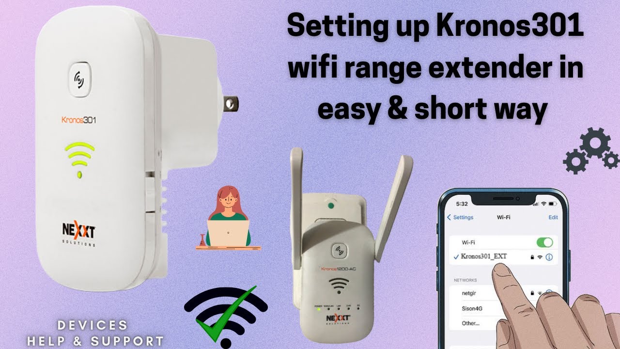 Ultimate guide to setup the Kronos301 wifi range extender | Kronos301 wifi extender configuration