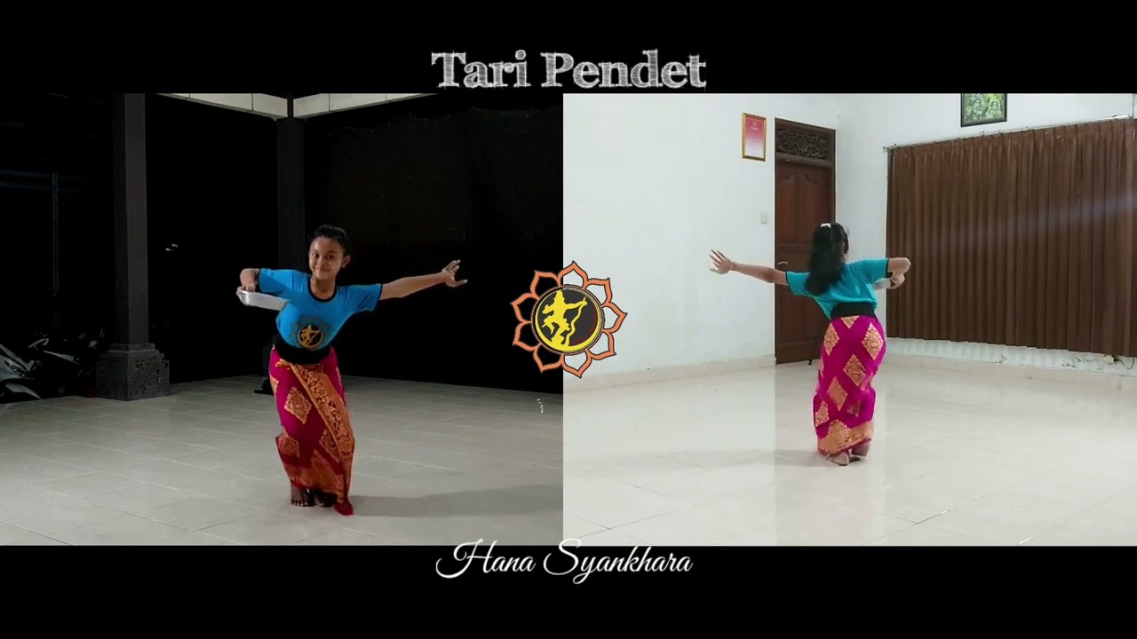 Tari Pendet Bali versi pendek- tutorial tari bali (solo) tampak depan dan belakang