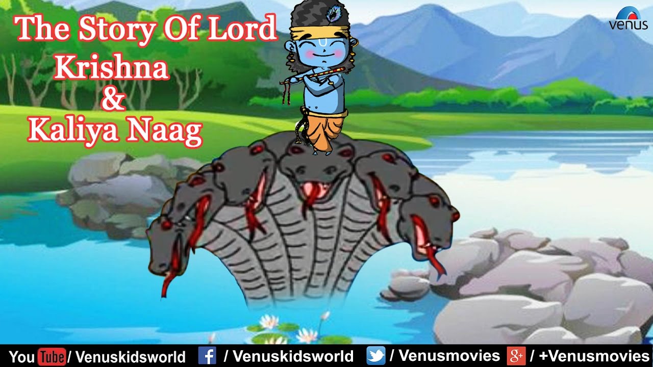 The Story Of Lord Krishna & Kaliya Naag (English)