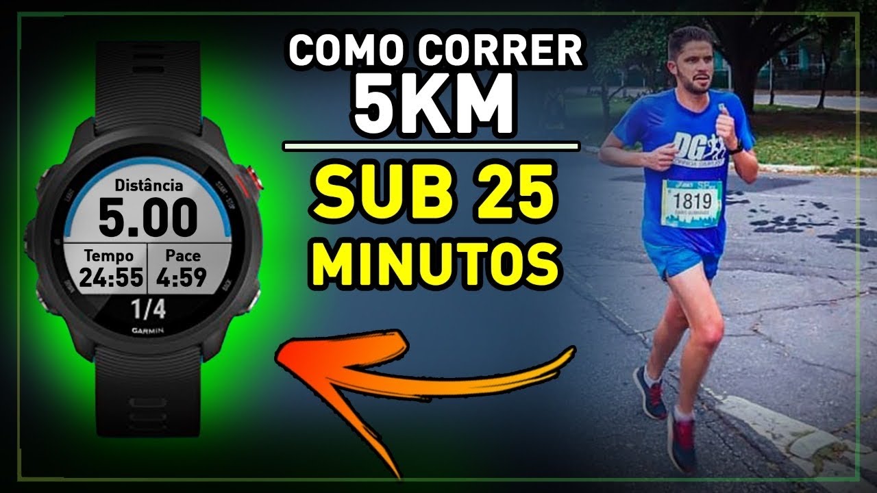 COMO CORRER 5KM SUB 25’ MINUTOS