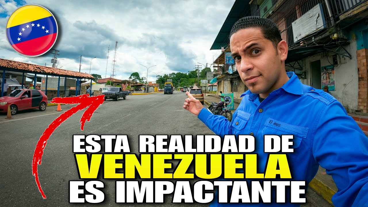 Así es la vida en Un Pueblo DE CARRETERA en VENEZUELA // Santa Elena de Arenales *CAÑO ZANCUDO*