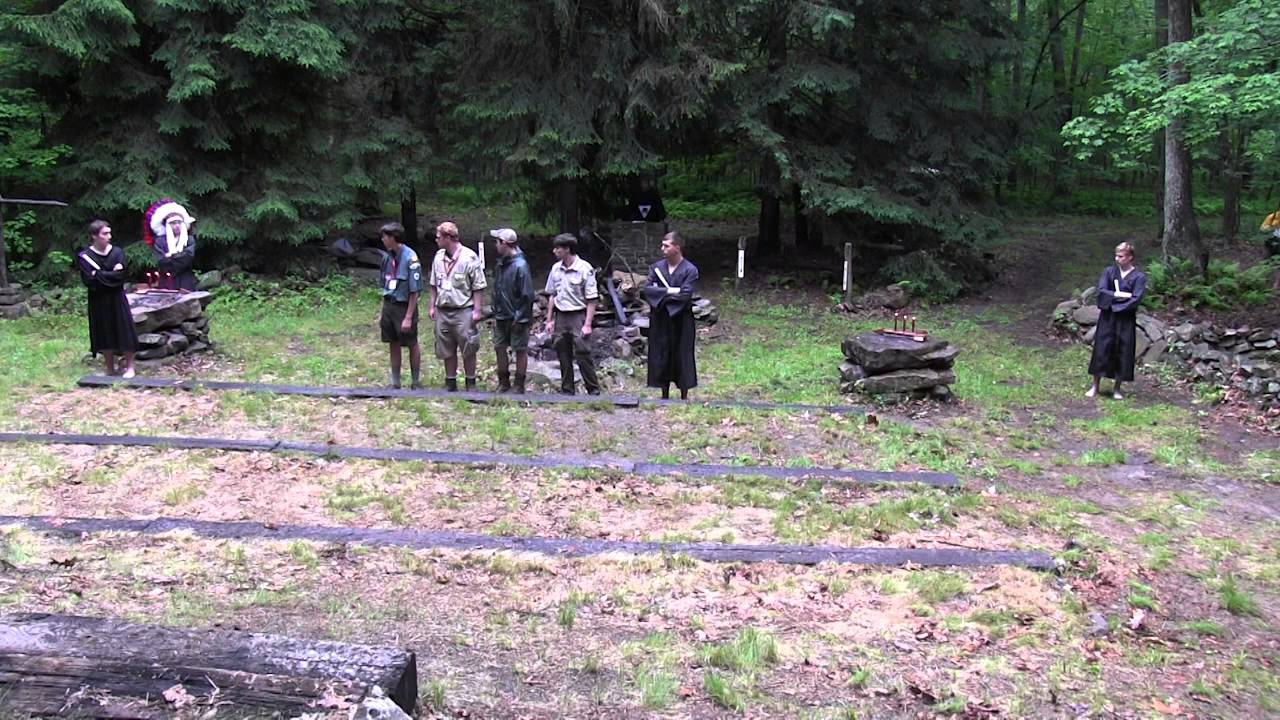 The Original Order of the Arrow Ceremony