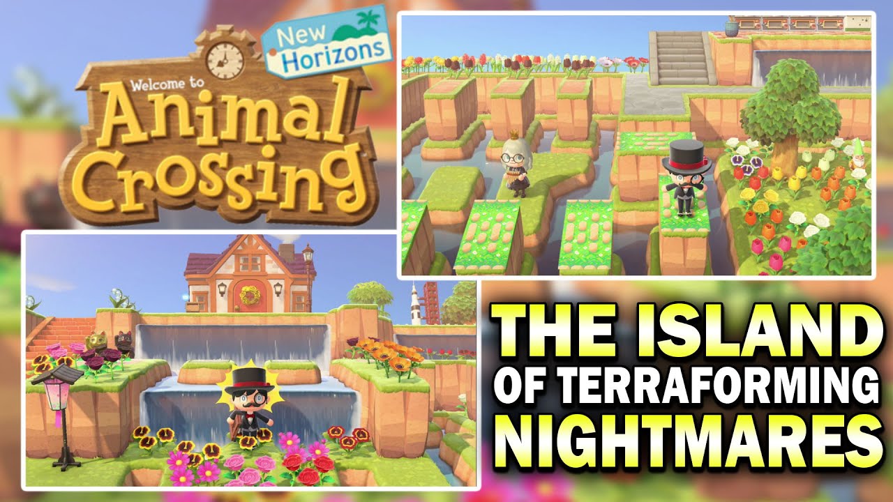 The Island Of Terraforming Nightmares - Animal Crossing New Horizons 5 Star Island Tour
