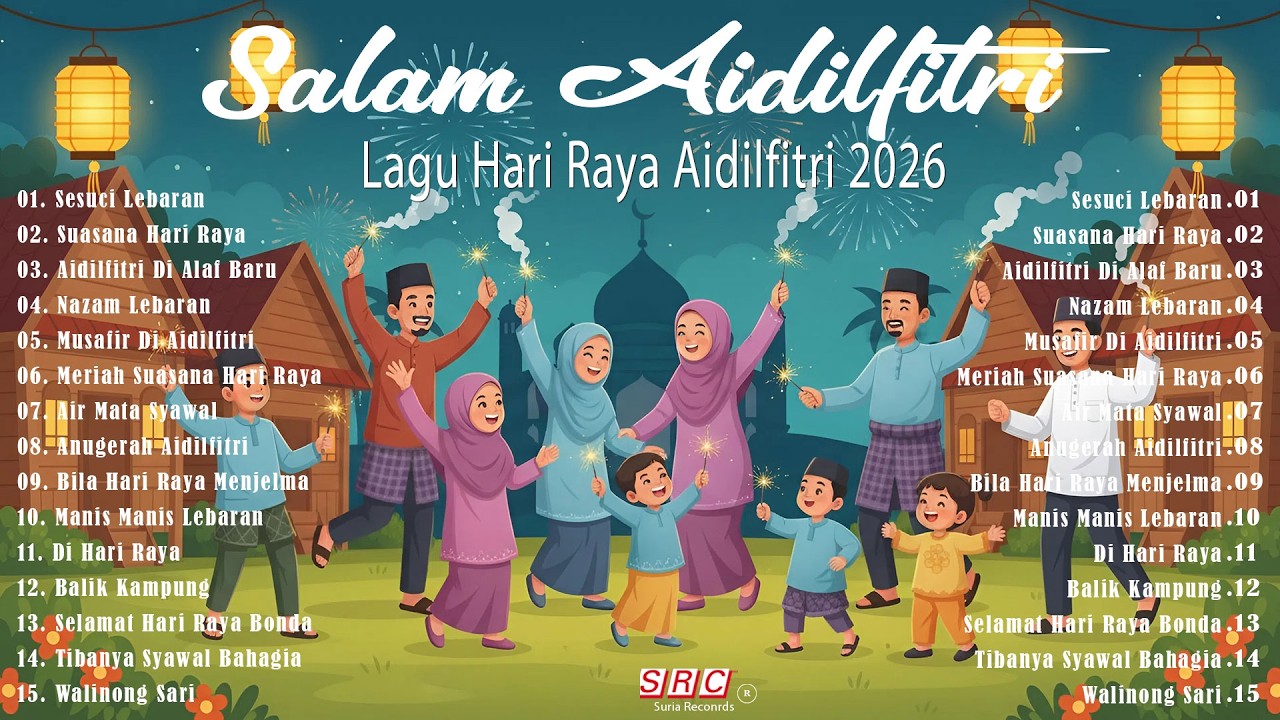 Himpunan Lagu Hari Raya Aidilfitri 2026 🌙 Balik Kampung Penuh Kenangan | Lagu Raya Malaysia Terbaik