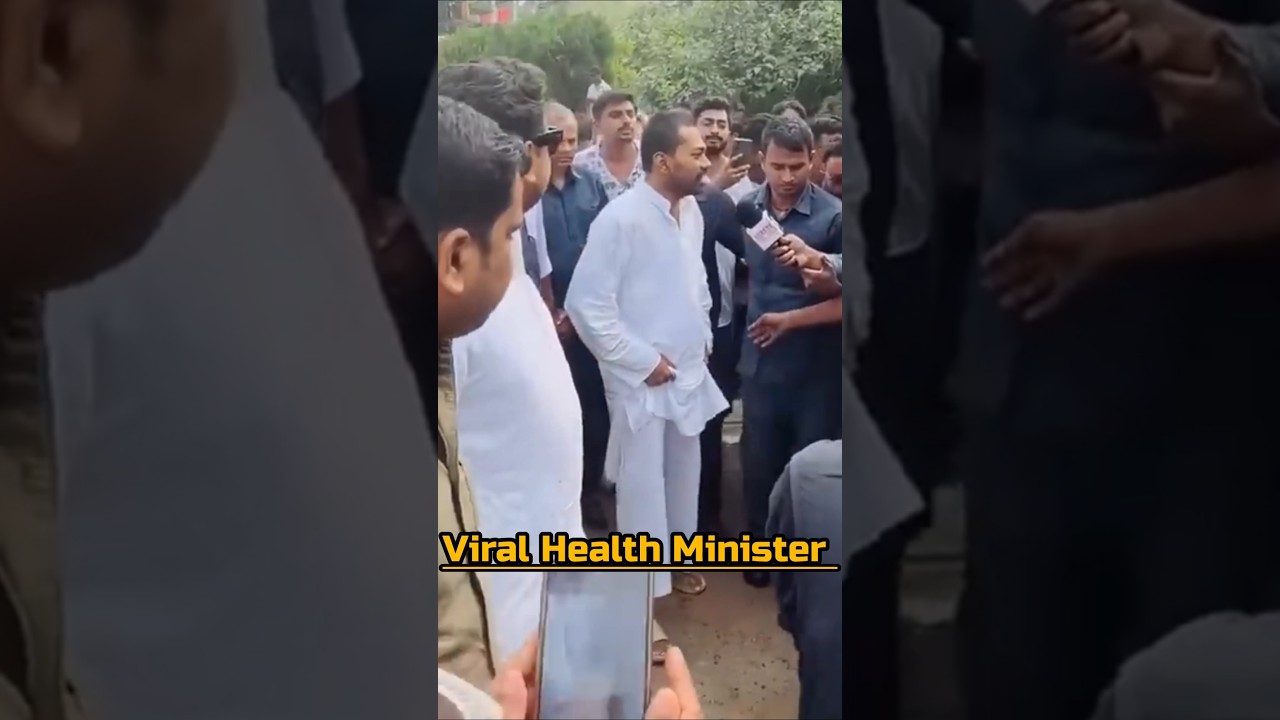 Meet Viral Health Minister| Nishant Kumar # nishant