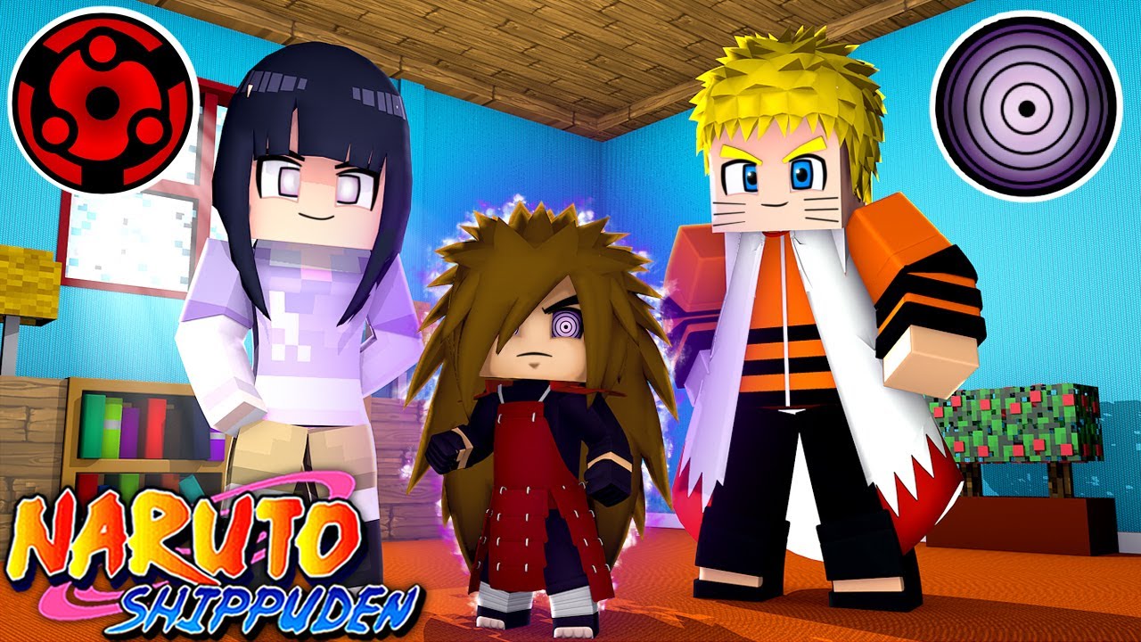 Minecraft - Who's Your Family? O BEBÊ MADARA foi ADOTADO POR NARUTO E HINATA ! NARUTO SHIPPUDEN