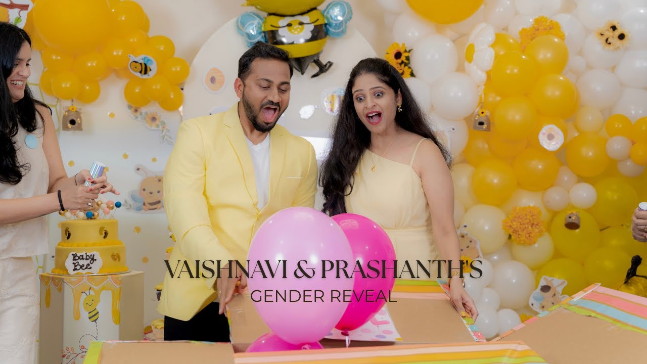 Vaishnavi & Prashanth's Gender Reveal 4k Cinematic Teaser || SNAPX STUDIOS USA || Concord, NC, USA