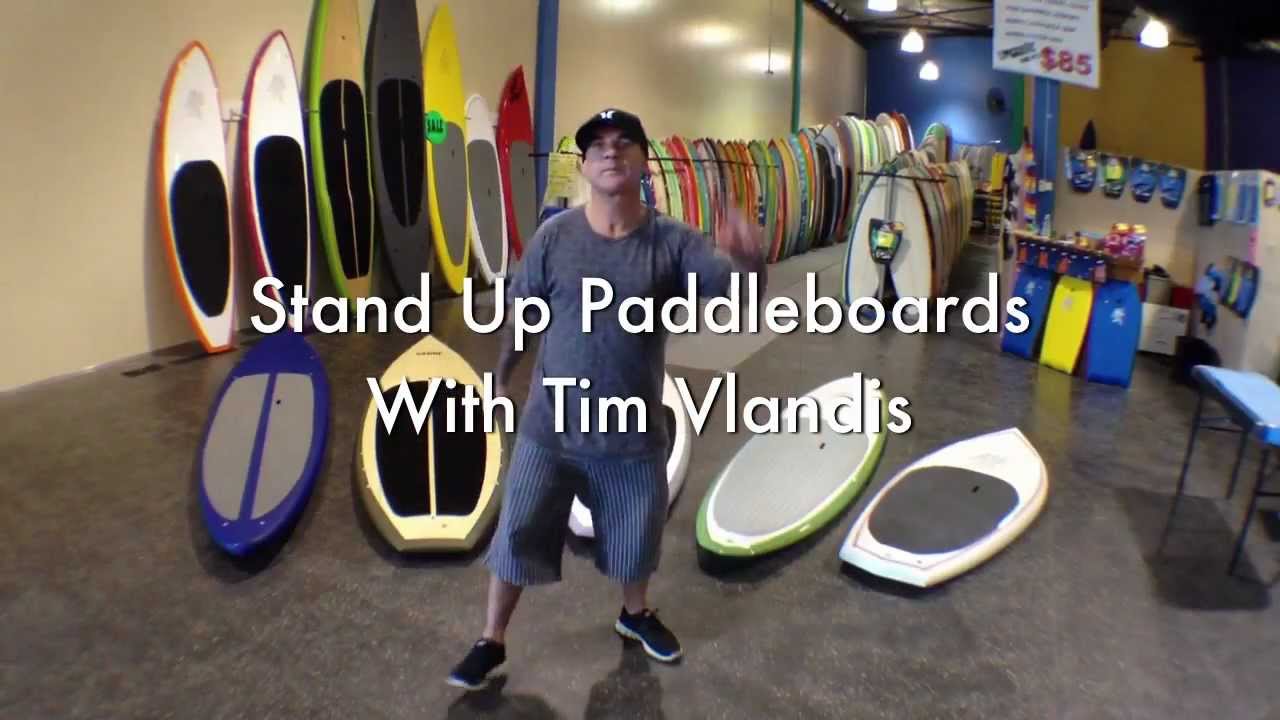 The Stand Up Paddleboards From Sabre Surf Industries With Tim Vlandis