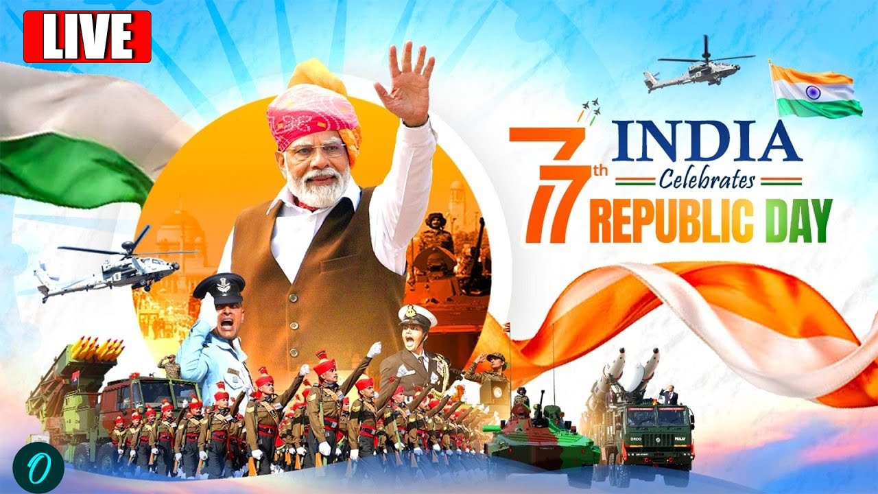 🔴LIVE: 77th Republic Day | தேசியக்கொடியை ஏற்றினார் குடியரசு தலைவர் முர்மு