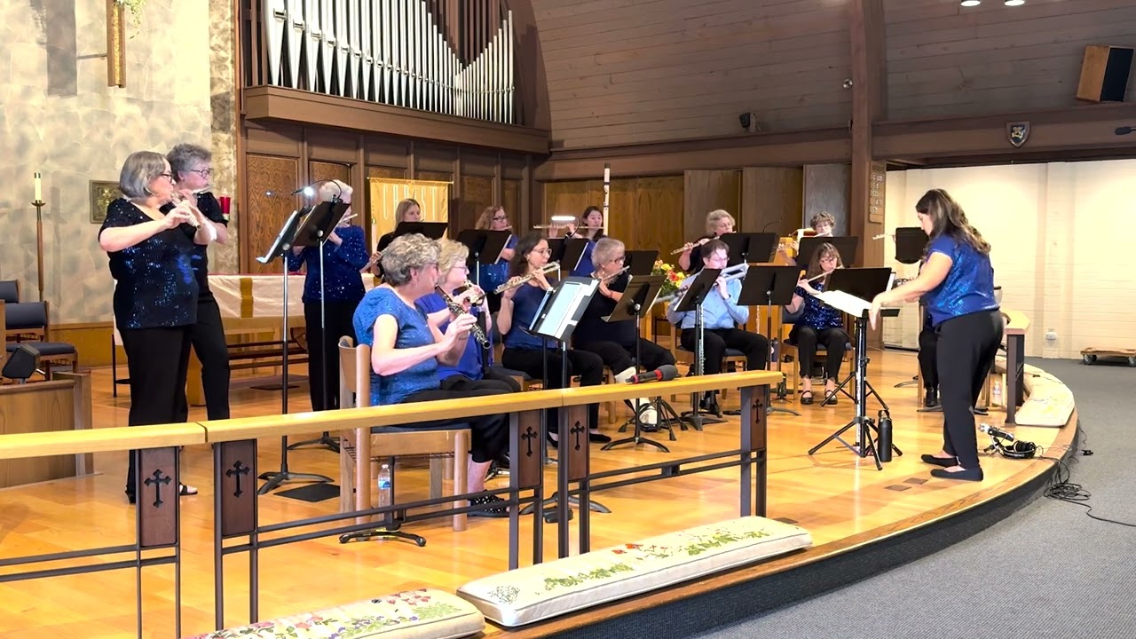 Shenandoah for flute choir