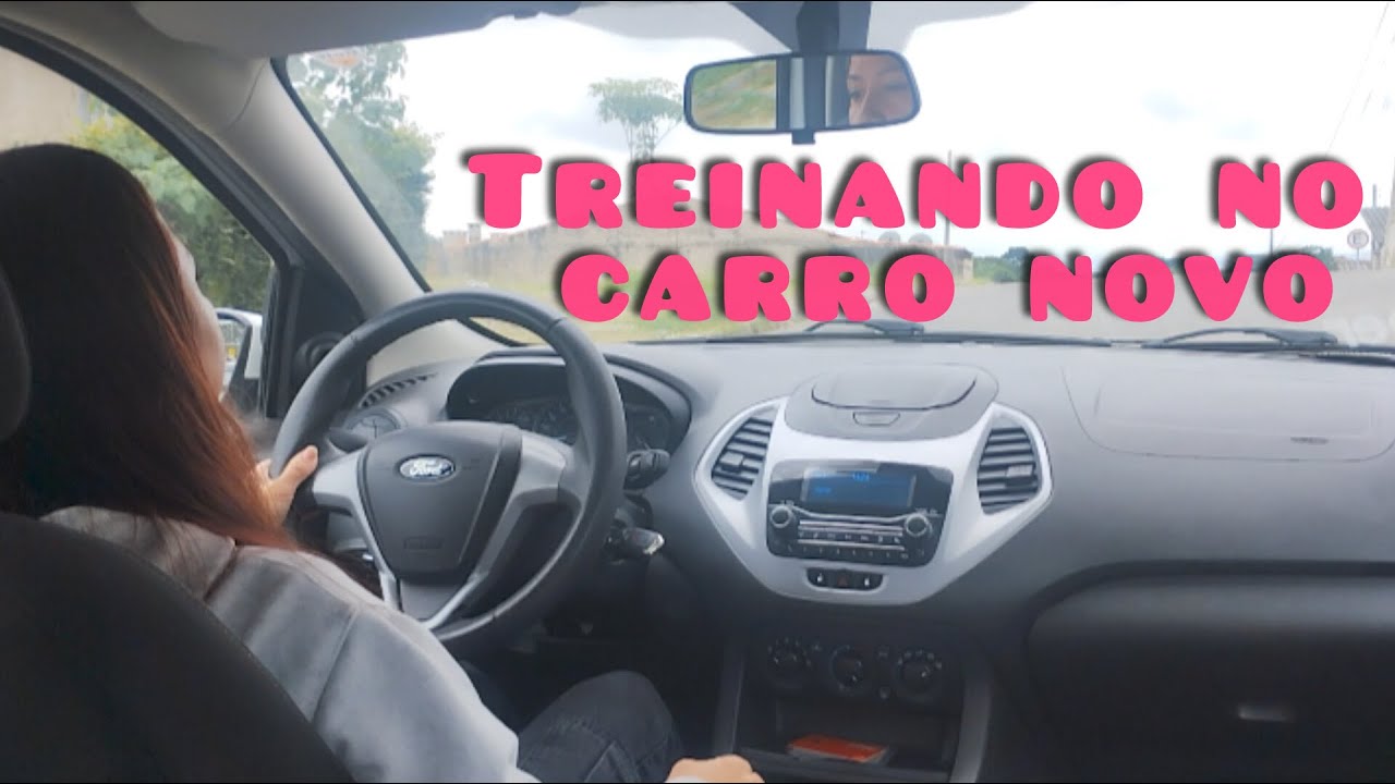 FUI DAR UMA VOLTA NO CARRO NOVO ,aos poucos vou pegando o jeito #cnh #medodedirigir #dirigirsemmedo