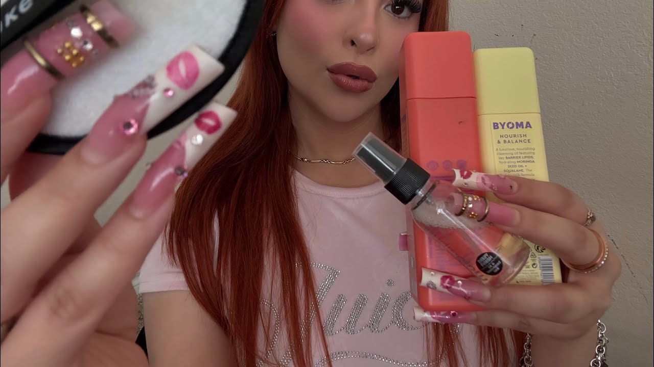 ASMR: Night Spa Routine 🌙🧖 Cleansing, Skincare, Brushing, Pampering