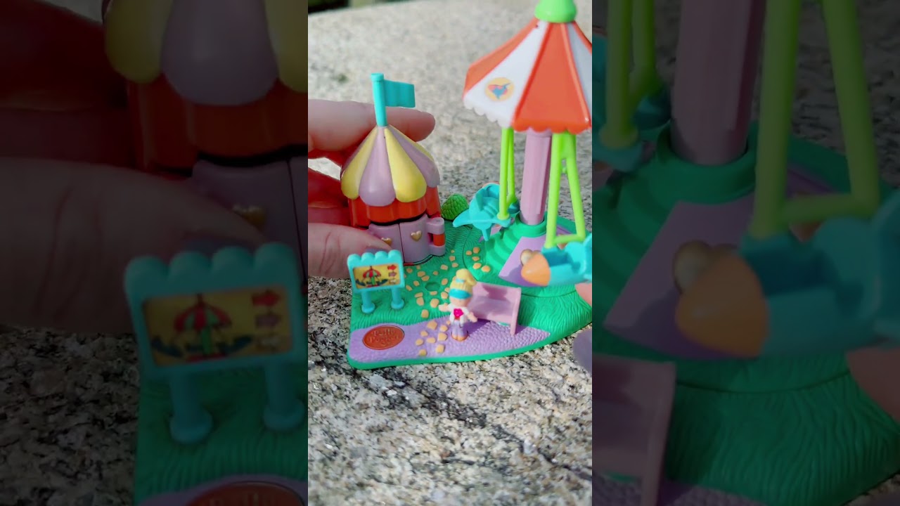 ✨ Polly Pocket Rocket Ride (Happy Flyers) 🗓️ 1996 📌Bluebird Toys - Mattel #pollypocket #90stoys