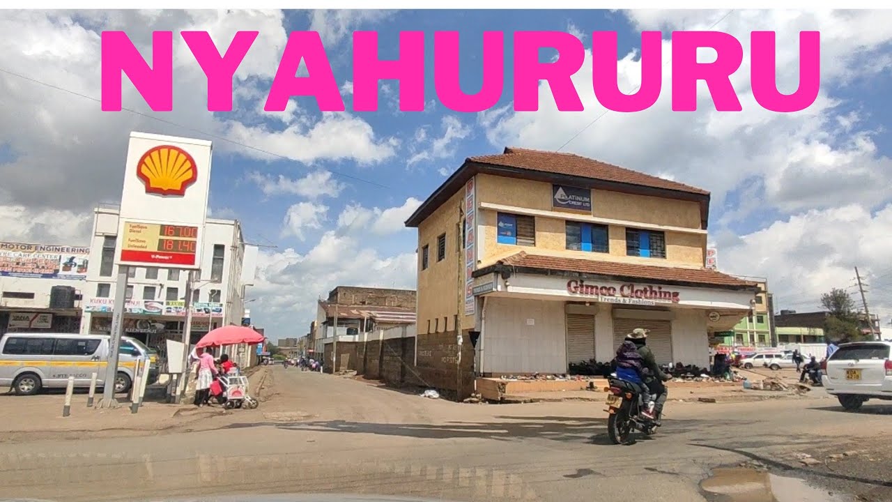 Driving through Nyahururu - Manguo - Ndaragwa