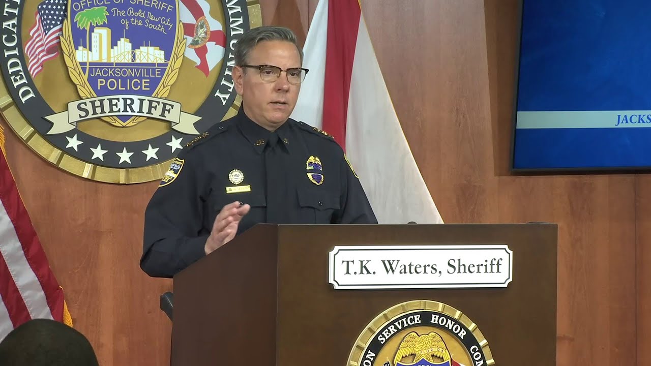 UNEDITED: JSO announces arrest of officer accused of battery, false imprisonment